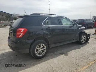 2016 Chevrolet Equinox LT with VIN 2GNALCEK7G6147884, listed as a Copart auction lot 52545355 with 137,435 mi miles and Salvage Title. Bid and sale history available at DreamBid. Image 3.