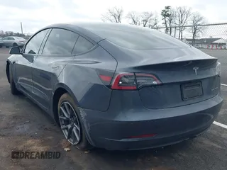 2022 Tesla Model 3 Long Range with VIN 5YJ3E1EB9NF206943, listed as a IAAI auction lot 41911040 with 69,920 mi miles and . Bid and sale history available at DreamBid. Image 3.