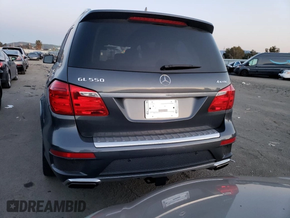 2015 Mercedes-Benz GL-Class GL 550 with VIN 4JGDF7DE8FA535039, listed as a Copart auction lot 37510763 with 98,730 mi miles. Bid and sale history available at carsss.com. Image 6.