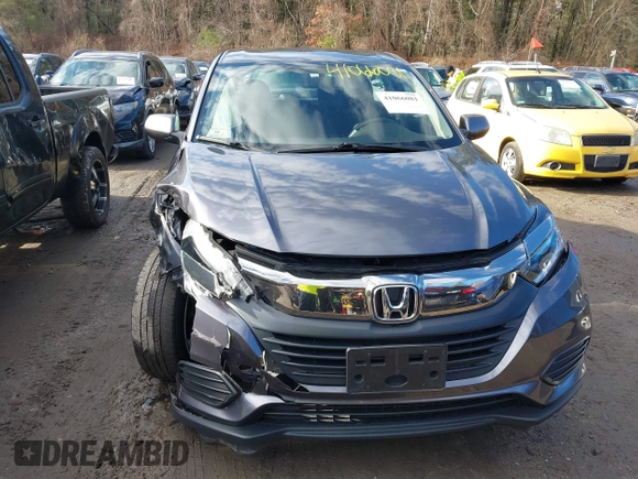 2021 Honda HR-V LX with VIN 3CZRU6H35MM707234, listed as a IAAI auction lot 41066081 with 60,091 mi miles. Bid and sale history available at carsss.com. Image 11.