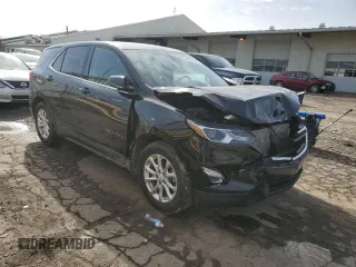 2019 Chevrolet Equinox LT with VIN 2GNAXKEV3K6112034, listed as a Copart auction lot 44123135 with 105,166 mi miles and Salvage Title. Bid and sale history available at DreamBid. Image 4.
