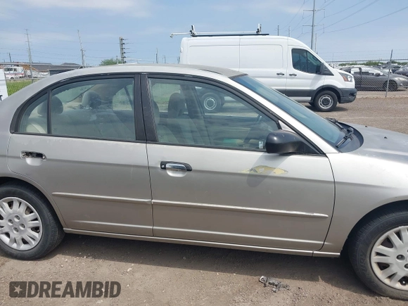2004 Honda Civic LX with VIN 2HGES165X4H534246, listed as a IAAI auction lot 41921347 with 264,674 mi miles. Bid and sale history available at carsss.com. Image 14.