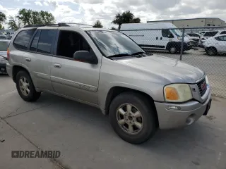 2002 GMC Envoy SLT with VIN 1GKDS13S022293912, listed as a Copart auction lot 51450845 with 0 mi miles and Salvage Title. Bid and sale history available at carsss.com. Image 4.