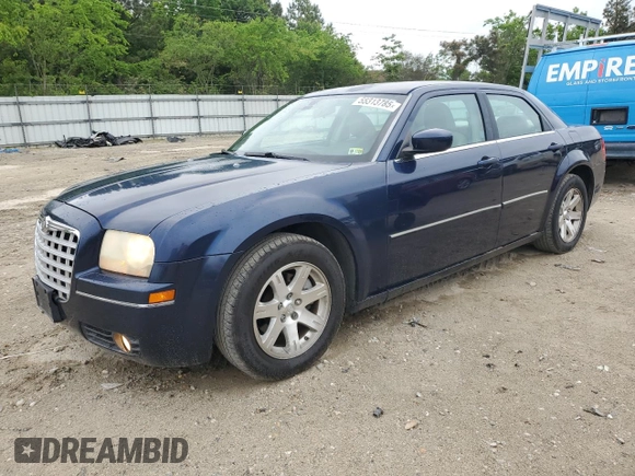 2006 Chrysler 300 Touring with VIN 2C3KA53G96H181362, listed as a Copart auction lot 55313785 with 135,447 mi miles and Salvage Title. Bid and sale history available at DreamBid. Image 1.