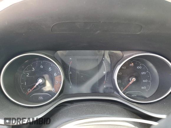 2020 Jeep Compass Altitude with VIN 3C4NJCBB5LT135856, listed as a Copart auction lot 76498864 with Not Provided miles and Salvage Title. Bid and sale history available at carsss.com. Image 9.