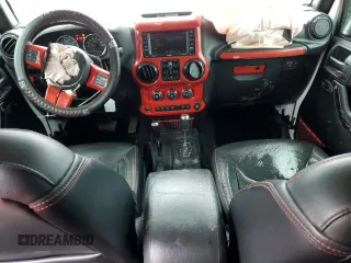 2018 Jeep Wrangler JK Unlimited Rubicon with VIN 1C4BJWFG8JL867448, listed as a Copart auction lot 65513584 with 109,440 mi miles and Salvage Title. Bid and sale history available at carsss.com. Image 8.