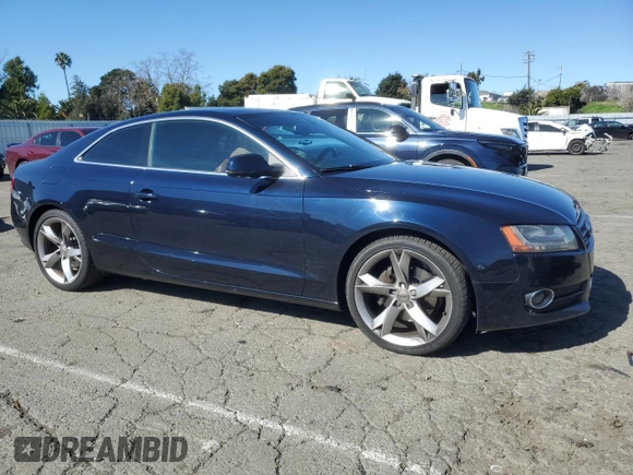 2011 Audi A5 Prestige with VIN WAUVFAFR2BA013925, listed as a Copart auction lot 46432635 with 165,502 mi miles and Clean title. Bid and sale history available at DreamBid. Image 4.