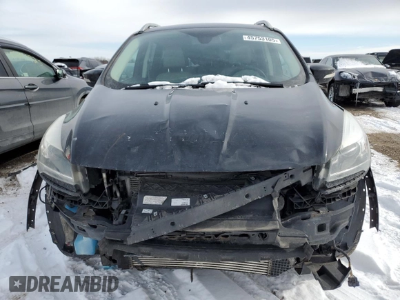 2016 Ford Escape Titanium with VIN 1FMCU9JX1GUB44723, listed as a Copart auction lot 45753105 with 124,118 mi miles and Salvage Title. Bid and sale history available at carsss.com. Image 5.