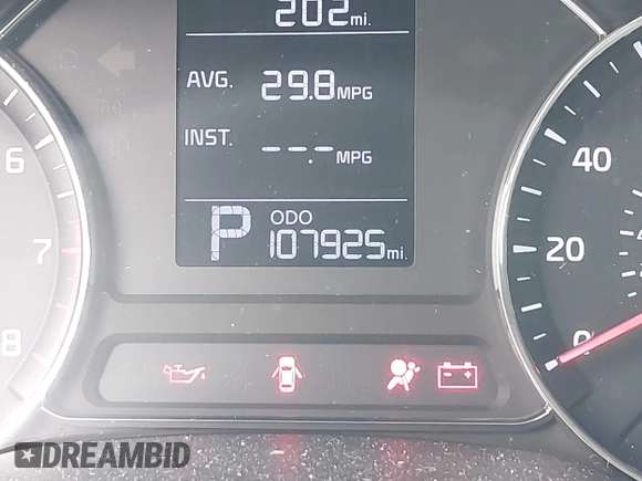 2015 Kia Forte LX with VIN KNAFK4A66F5390206, listed as a IAAI auction lot 42146355 with 107,925 mi miles. Bid and sale history available at carsss.com. Image 15.