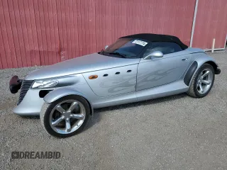 2000 Plymouth Prowler z VIN 1P3EW65G0YV603641, wystawiony jako Copart lot #72117774 z przebiegiem 75 081 mil mil oraz Tytuł czysty. Historia ofert i sprzedaży dostępna na DreamBid. Obrazek 1.