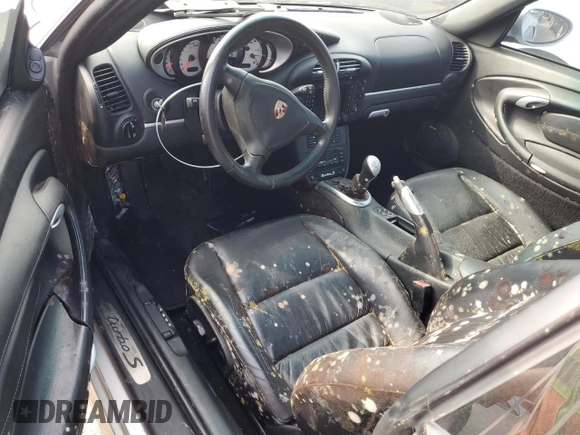 2005 Porsche 911 Turbo S with VIN WP0AB29985S685081, listed as a Copart auction lot 75316024 with Not Provided miles and Salvage Title. Bid and sale history available at carsss.com. Image 8.