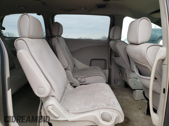 2005 Nissan Quest SE with VIN 5N1BV28U95N100939, listed as a Copart auction lot 44233585 with 0 mi miles and Salvage Title. Bid and sale history available at carsss.com. Image 11.