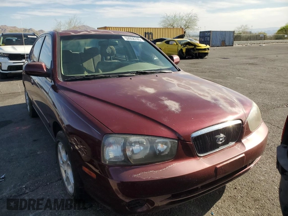 2001 Hyundai Elantra GLS z VIN KMHDN45D41U107399, wystawiony jako Copart lot #52658745 z przebiegiem 65 459 mil mil oraz Szkoda całkowita • Salvage title. Historia ofert i sprzedaży dostępna na DreamBid. Obrazek 5.