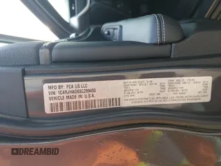 2025 Jeep Grand Cherokee Altitude X with VIN 1C4RJHAG6SC299400, listed as a Copart auction lot 59203595 with 2,235 mi miles and Salvage title. Bid and sale history available at DreamBid. Image 14.