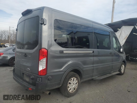2024 Ford Transit Passenger XL with VIN 1FBAX2C83RKA49731, listed as a Copart auction lot 42985485 with 9,180 mi miles and Clean Title. Bid and sale history available at carsss.com. Image 3.