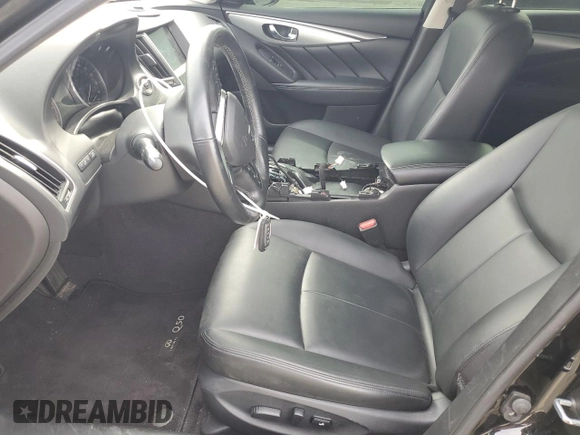 2020 Infiniti Q50 Luxe z VIN JN1EV7AR1LM250098, wystawiony jako Copart lot #50047065 z przebiegiem 40 447 mil mil oraz Szkoda całkowita • Salvage title. Historia ofert i sprzedaży dostępna na DreamBid. Obrazek 7.