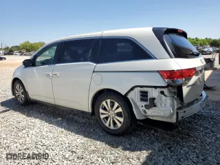 2015 Honda Odyssey EX-L with VIN 5FNRL5H68FB029549, listed as a Copart auction lot 52912935 with 156,103 mi miles and Salvage Title. Bid and sale history available at carsss.com. Image 2.