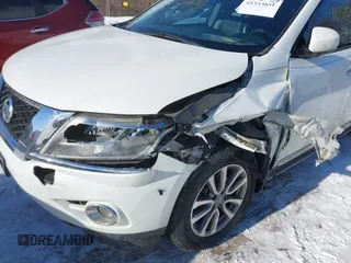 2014 Nissan Pathfinder S z VIN 5N1AR2MM1EC714966, wystawiony jako IAAI lot #41333651 z przebiegiem 118 542 mil mil oraz . Historia ofert i sprzedaży dostępna na DreamBid. Obrazek 6.