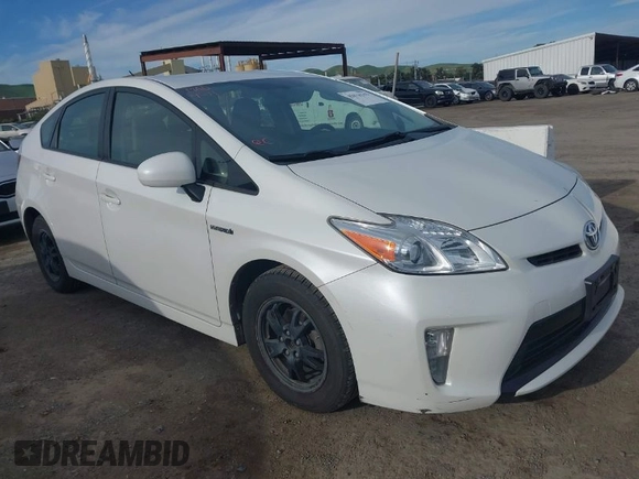 2014 Toyota Prius Four with VIN JTDKN3DU0E0385155, listed as a IAAI auction lot 42024143 with 244,735 mi miles. Bid and sale history available at carsss.com. Image 1.