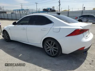2017 Lexus IS 350 with VIN JTHBE1D29H5031465, listed as a Copart auction lot 49355215 with 86,634 mi miles and Salvage Title. Bid and sale history available at DreamBid. Image 2.
