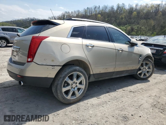 2010 Cadillac SRX Premium Collection with VIN 3GYFNCEY5AS620018, listed as a Copart auction lot 52893755 with Not provided miles and Salvage title. Bid and sale history available at DreamBid. Image 3.