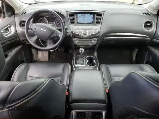 2017 Infiniti QX60 with VIN 5N1DL0MM3HC544214, listed as a Copart auction lot 53092225 with 46,800 mi miles and Salvage Title. Bid and sale history available at DreamBid. Image 8.