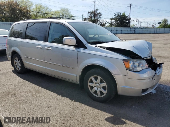 2010 Chrysler Town & Country Touring Plus with VIN 2A4RR8D18AR394752, listed as a Copart auction lot 52367295 with 157,320 mi miles and Salvage Title. Bid and sale history available at DreamBid. Image 4.