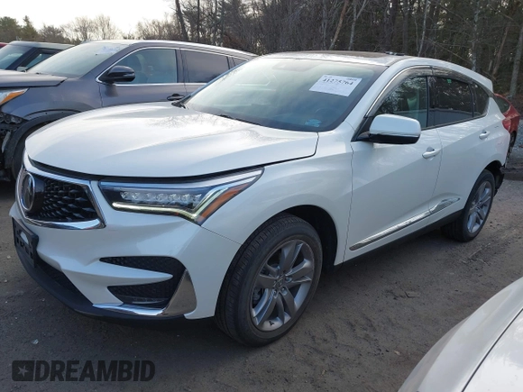 2019 Acura RDX w/Advance Pkg with VIN 5J8TC2H77KL002039, listed as a IAAI auction lot 41275764 with 45,129 mi miles. Bid and sale history available at carsss.com. Image 20.