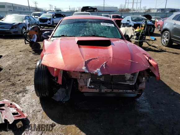 2002 Ford Mustang GT Deluxe with VIN 1FAFP42X32F186453, listed as a Copart auction lot 48418415 with 0 mi miles and Salvage Title. Bid and sale history available at carsss.com. Image 5.