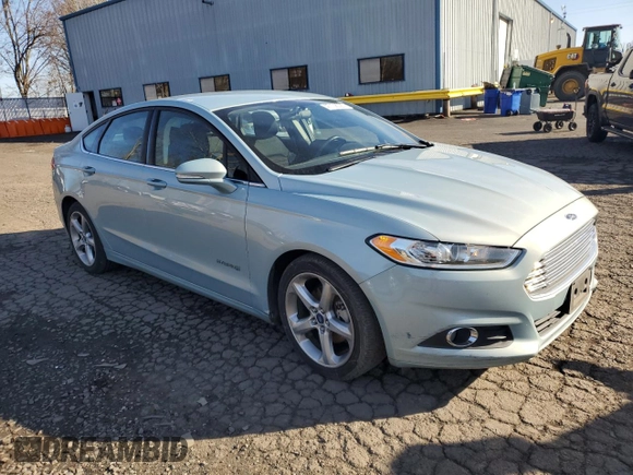 2014 Ford Fusion SE Hybrid with VIN 3FA6P0LU6ER185155, listed as a Copart auction lot 47108025 with 73,616 mi miles and Salvage title. Bid and sale history available at DreamBid. Image 4.