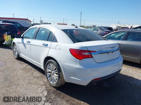 2011 Chrysler 200 Limited with VIN 1C3BC2FG4BN583036, listed as a IAAI auction lot 41617682 with 143,846 mi miles. Bid and sale history available at carsss.com. Image 3.