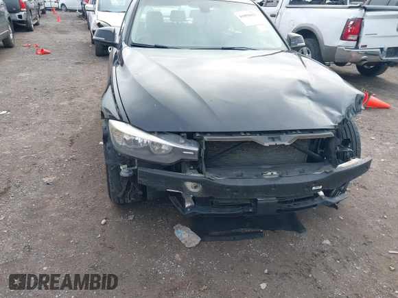 2015 BMW 3 Series 328i with VIN WBA3A5C59FF606446, listed as a IAAI auction lot 41059621 with 109,503 mi miles. Bid and sale history available at carsss.com. Image 17.