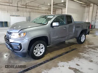 2022 Chevrolet Colorado 2WD LT z VIN 1GCHSCEA1N1176220, wystawiony jako Copart lot #48118535 z przebiegiem 55 959 mil mil oraz Czysty tytuł • Clean title. Historia ofert i sprzedaży dostępna na DreamBid. Obrazek 1.