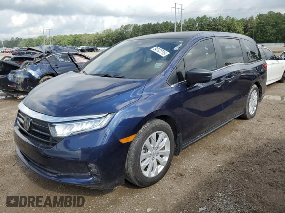 2021 Honda Odyssey LX с VIN 5FNRL6H24MB044310, выставлен на аукционе Copart как лот 54722715 с пробегом 32 493 миль миль и Списание • Salvage title. История ставок и продаж доступна на DreamBid. Изображение 1.