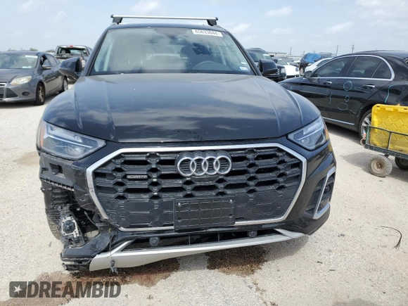 2024 Audi Q5 S line Premium Plus with VIN WA1EAAFY3R2022303, listed as a Copart auction lot 65633044 with 15,363 mi miles and Clean Title. Bid and sale history available at carsss.com. Image 5.