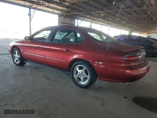 1999 Ford Taurus SE with VIN 1FAFP53S9XA297537, listed as a Copart auction lot 43862035 with 145,983 mi miles and Salvage Title. Bid and sale history available at carsss.com. Image 2.