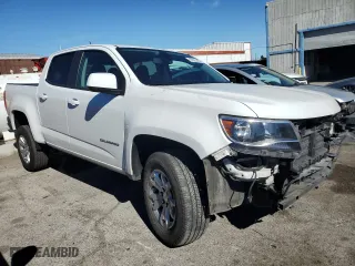 2022 Chevrolet Colorado 2WD LT with VIN 1GCGSCEN7N1247984, listed as a Copart auction lot 45985245 with 62,662 mi miles and Salvage Title. Bid and sale history available at carsss.com. Image 4.