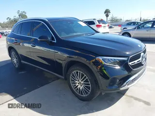 2024 Mercedes-Benz GLC with VIN W1NKM4GB4RF180646, listed as a IAAI auction lot 41725251 with 8,792 mi miles. Bid and sale history available at carsss.com. Image 1.