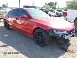 2015 Audi A7 Prestige with VIN WAU2GAFC5FN025755, listed as a IAAI auction lot 42468703 with 111,781 mi miles and . Bid and sale history available at DreamBid. Image 1.