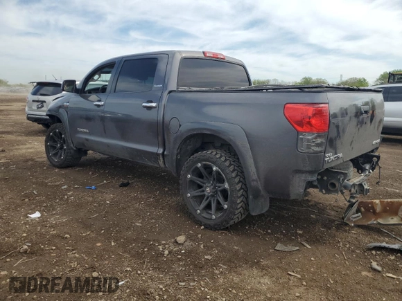 2013 Toyota Tundra Limited with VIN 5TFHW5F17DX282150, listed as a Copart auction lot 55676795 with 110,835 mi miles and Salvage title. Bid and sale history available at DreamBid. Image 2.