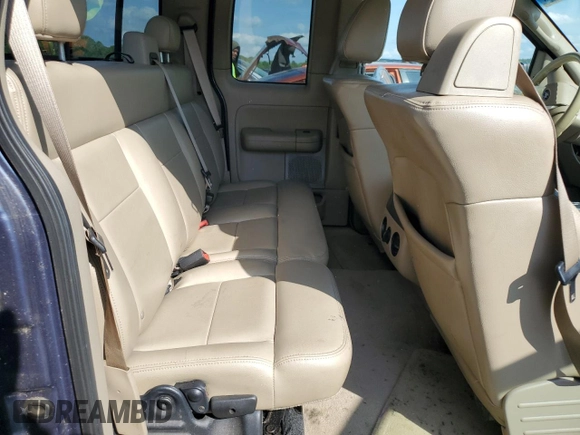 2005 Ford F-150 XLT with VIN 1FTPX12555NA08341, listed as a Copart auction lot 55214075 with 182,059 mi miles and Salvage title. Bid and sale history available at DreamBid. Image 10.