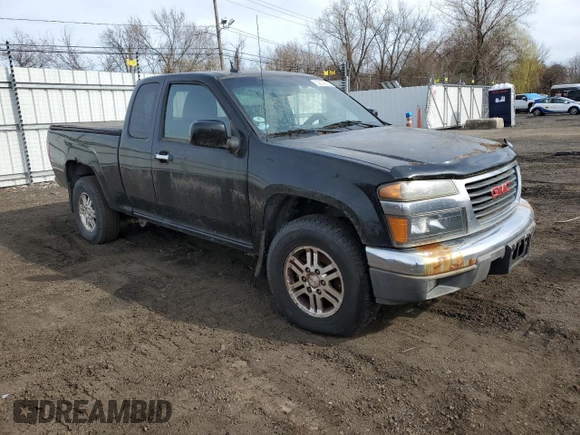 2012 GMC Canyon SLE1 with VIN 1GTJ6MFEXC8114414, listed as a Copart auction lot 52058665 with 219,538 mi miles and Clean title. Bid and sale history available at DreamBid. Image 4.
