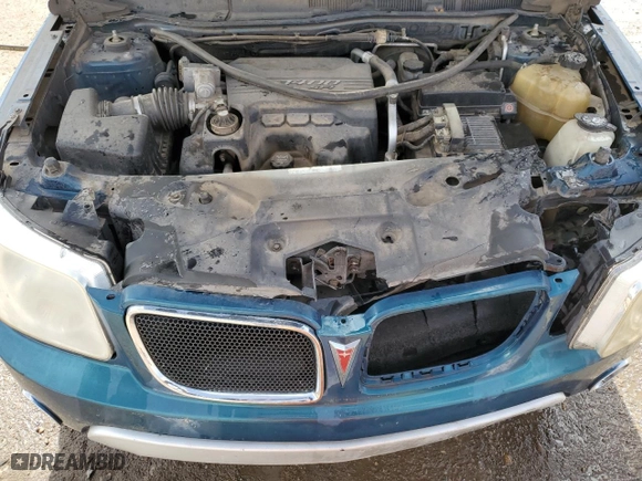 2006 Pontiac Torrent with VIN 2CKDL63F566167829, listed as a Copart auction lot 48630105 with 162,388 mi miles and Salvage Title. Bid and sale history available at carsss.com. Image 12.