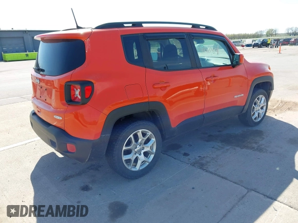 2018 Jeep Renegade Latitude with VIN ZACCJBBB0JPG91837, listed as a IAAI auction lot 42113032 with 139,873 mi miles and . Bid and sale history available at DreamBid. Image 4.