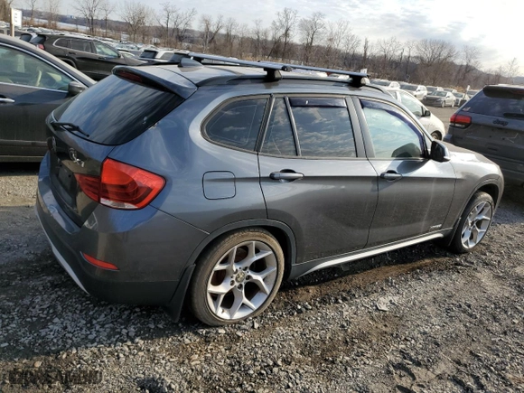 2013 BMW X1 xDrive28i with VIN WBAVL1C59DVR87374, listed as a Copart auction lot 49012675 with 217,709 mi miles and Clean Title. Bid and sale history available at carsss.com. Image 3.