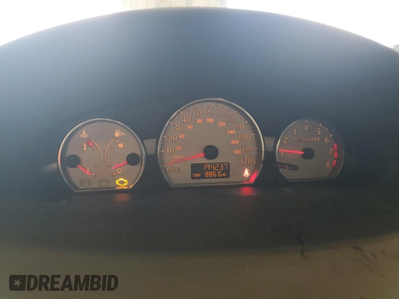 2006 Saturn ION z VIN 1G8AW15B66Z200706, wystawiony jako Copart lot #57166395 z przebiegiem 194 237 mil mil oraz Nie do naprawy • Non repairable. Historia ofert i sprzedaży dostępna na DreamBid. Obrazek 9.