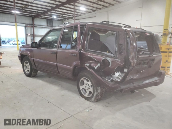 1996 Jeep Grand Cherokee Laredo with VIN 1J4EX58S5TC133225, listed as a Copart auction lot 49132214 with 233,886 mi miles and Non Repairable. Bid and sale history available at carsss.com. Image 2.