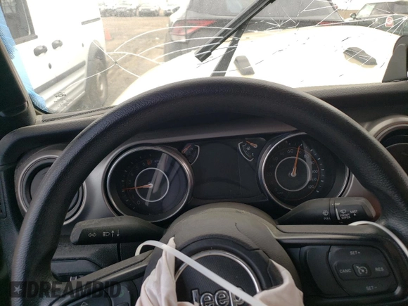 2020 Jeep Gladiator Sport S с VIN 1C6HJTAG5LL173357, выставлен на аукционе Copart как лот 55679915 с пробегом Не указан миль и Списание • Salvage title. История ставок и продаж доступна на DreamBid. Изображение 9.
