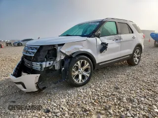2019 Ford Explorer Limited z VIN 1FM5K7F8XKGA71847, wystawiony jako Copart lot #60913055 z przebiegiem 89 329 mil mil oraz Szkoda całkowita • Salvage title. Historia ofert i sprzedaży dostępna na DreamBid. Obrazek 1.