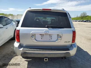 2004 Honda Pilot EX with VIN 2HKYF18664H591301, listed as a Copart auction lot 47966744 with 227,470 mi miles and Salvage Title. Bid and sale history available at carsss.com. Image 6.